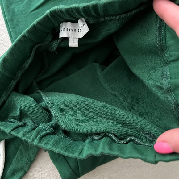 EUC Brickyard Buffalo Green Jogger Sweatpants Sz L - Picture 4 of 5